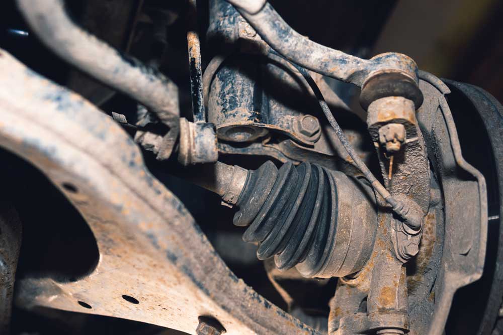 Old Car Suspension